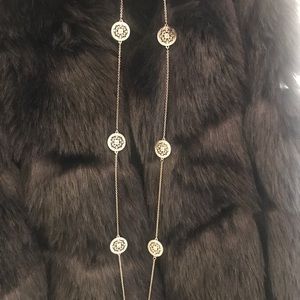 Sold CLOSE OUT 🎉🎉Long silver tone 17” necklace